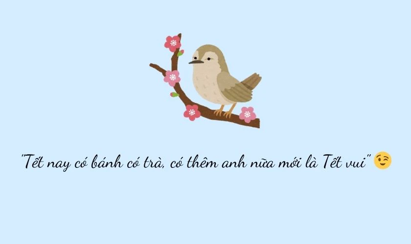 STT, Caption mùng 2 Tết 2025 thả thính