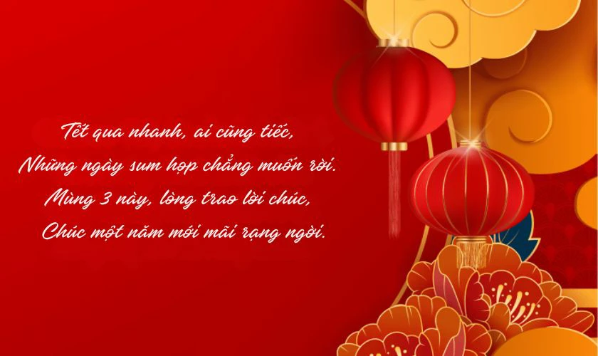 Thơ đăng STT Tết 2025