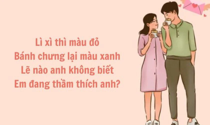 Caption thả thính cực đỉnh giúp bạn có người yêu Tết này