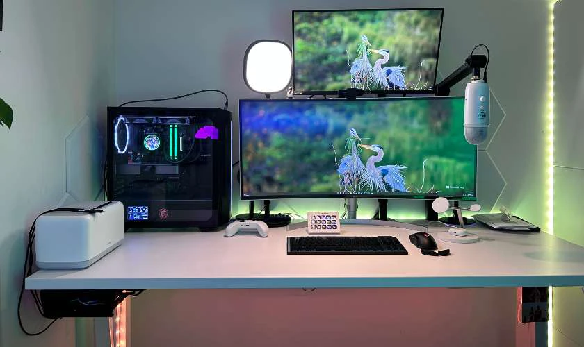 Hỗ trợ cable management – dễ đi dây, gọn gàng và thông thoáng