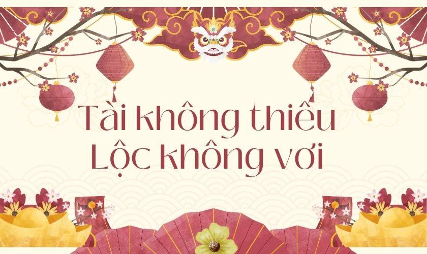 Câu chúc tết 3 chữ 2026 Bính Ngọ chúc phát tài phát lộc