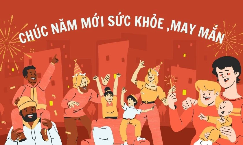 Lời chúc Tết 4 chữ mang hàm ý sức khỏe