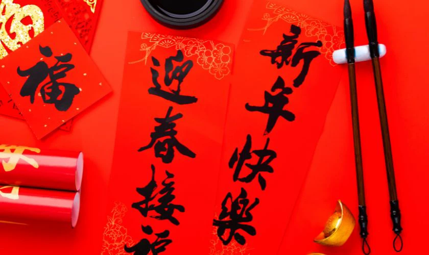 99+ Câu Đối Tết Tiếng Trung 2026 Thông Dụng, Phổ Biến Câu Đối Hay Gửi Cho Bạn Bè