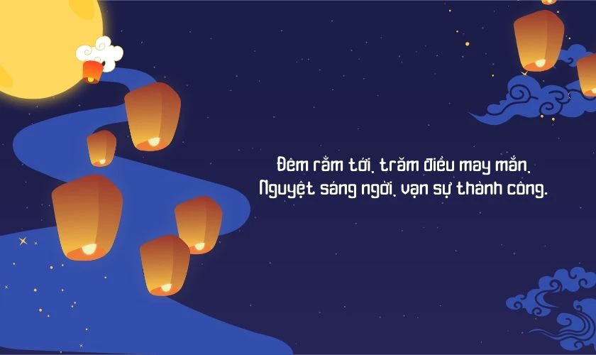 Câu đối chủ đề ngày Trung thu ngắn gọn