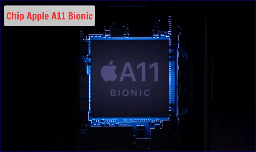 Cấu hình mạnh mẽ với chip Apple A11