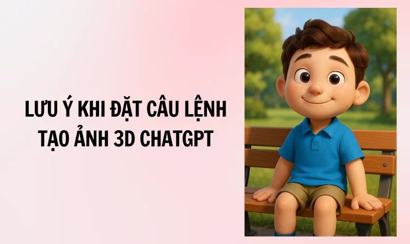 Lưu ý khi đặt câu lệnh tạo ảnh 3D ChatGPT