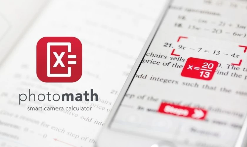 Photomath chuyên giải toán bằng camera
