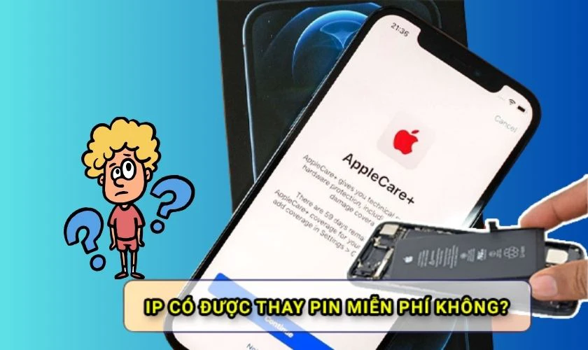 iPhone còn bảo hành có được thay pin miễn phí?