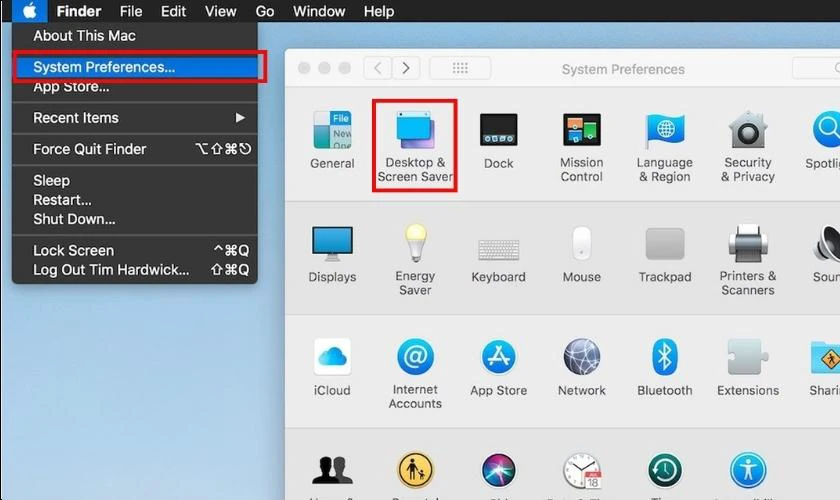 Cách chỉnh thời gian tắt màn hình MacBook Air không cần hẹn giờ