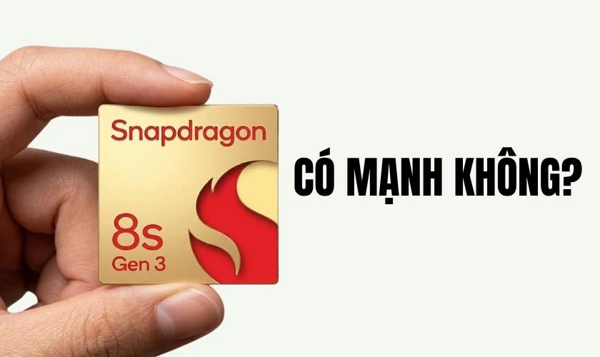 Chip 8s Gen 3 có mạnh không?