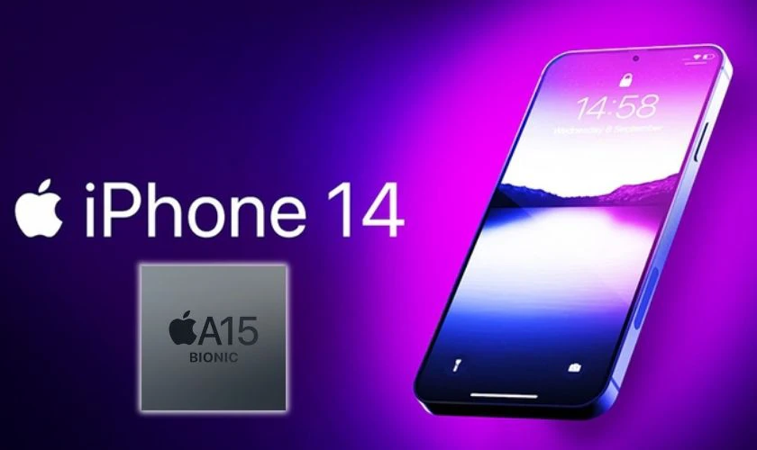 Chip A15 trên iPhone 14