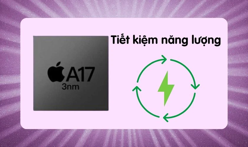 Tiến trình 3nm giúp tăng hiệu suất và giảm tiêu thụ điện