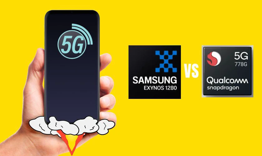 So sánh Exynos 1280 vs Snapdragon 778G về khả năng kết nối