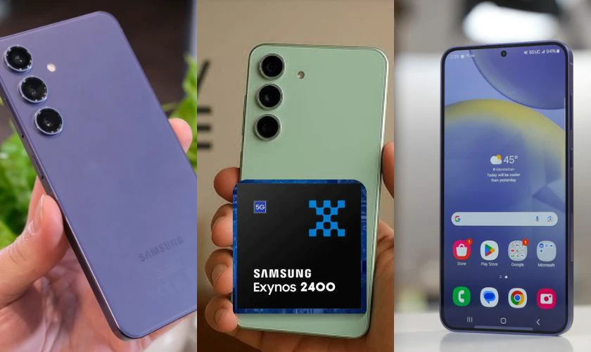Các mẫu điện thoại sử dụng chip Exynos 2400 phổ biến