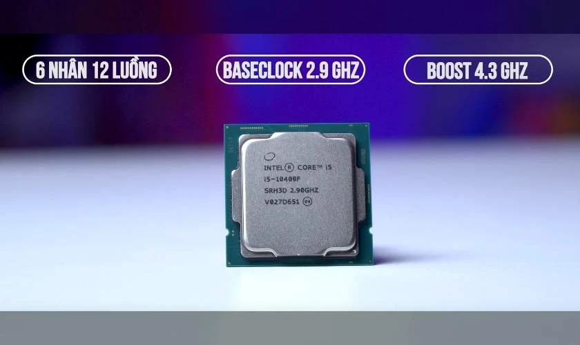 Đánh giá hiệu năng chip i5 10400F