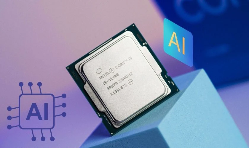 Core i5 đáp ứng tốt các tính năng AI trên Windows hoặc phần mềm như Photoshop