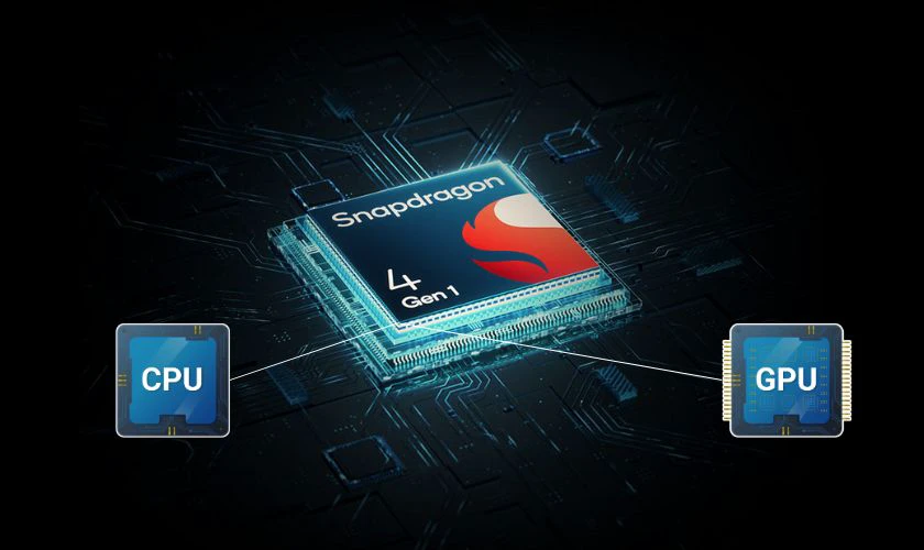 Chip Snapdragon 4 Gen 1 có cấu trúc CPU & GPU mạnh mẽ