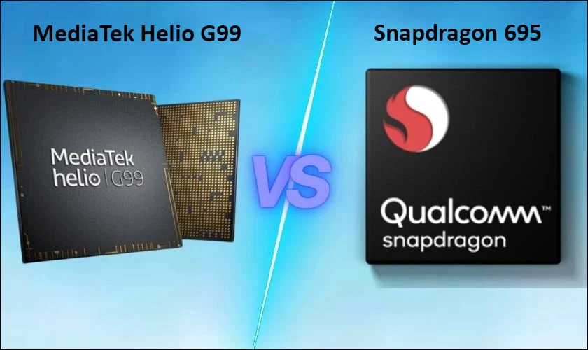 Chip Snapdragon 695 tương đương với chip MediaTek nào về hiệu suất?