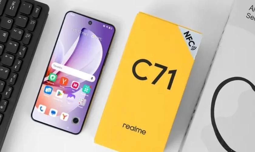Realme C71 sử dụng chip Unisoc T7250