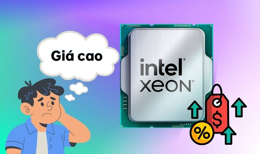 Nhược điểm của chip Xeon là gì?