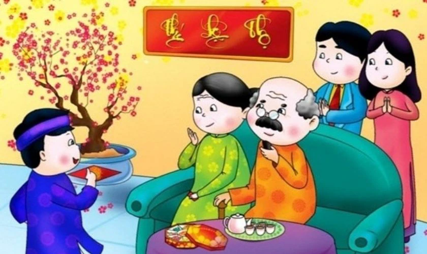 Chúc Tết bố mẹ mang ý nghĩa liên quan đến sức khoẻ