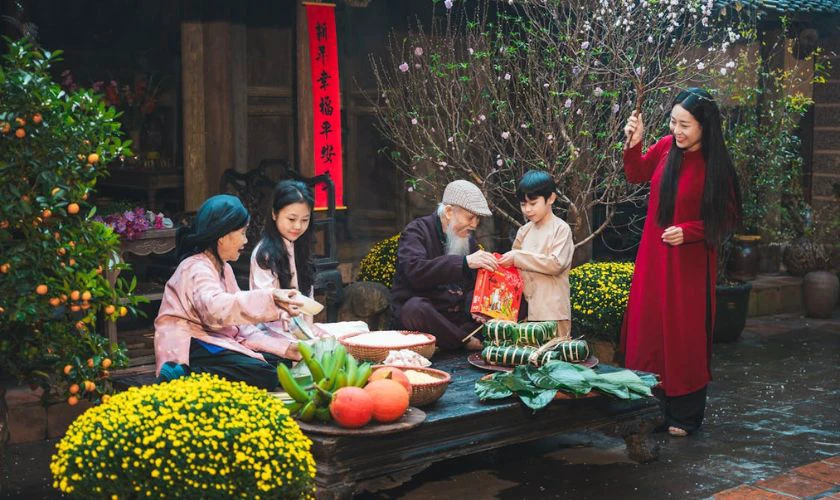 Hình ảnh chúc Tết mùng Ba đẹp