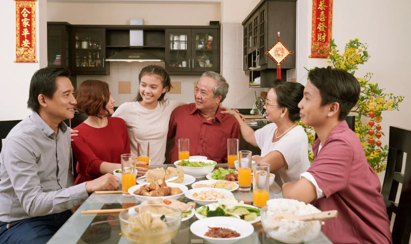 Ảnh chúc mùng 3 Tết 2026 Bính Ngọ đẹp