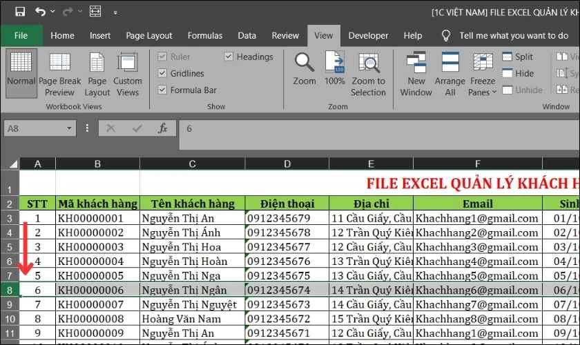 Cách sử dụng chức năng Split trong Excel đơn giản