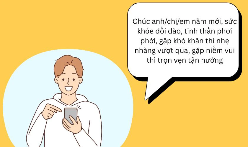 Tin nhắn chúc Tết anh chị em trong gia đình 2026