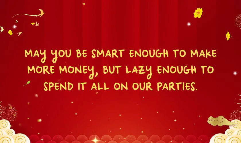 Chúc xuân bạn bè bằng tiếng Anh hài hước, vui nhộn