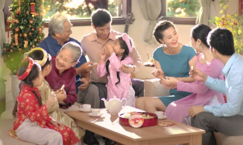 STT đăng ảnh ngày Xuân dễ thương