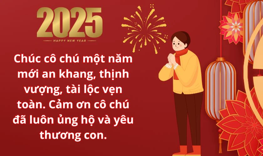 Lời chúc Tết bố mẹ người yêu ghi điểm tuyệt đối