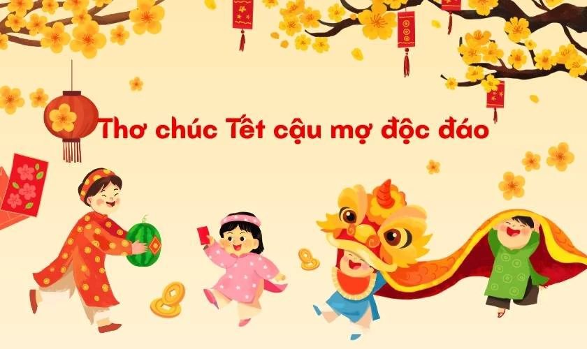 Thơ Chúc Tết Cậu Mợ Độc Đáo