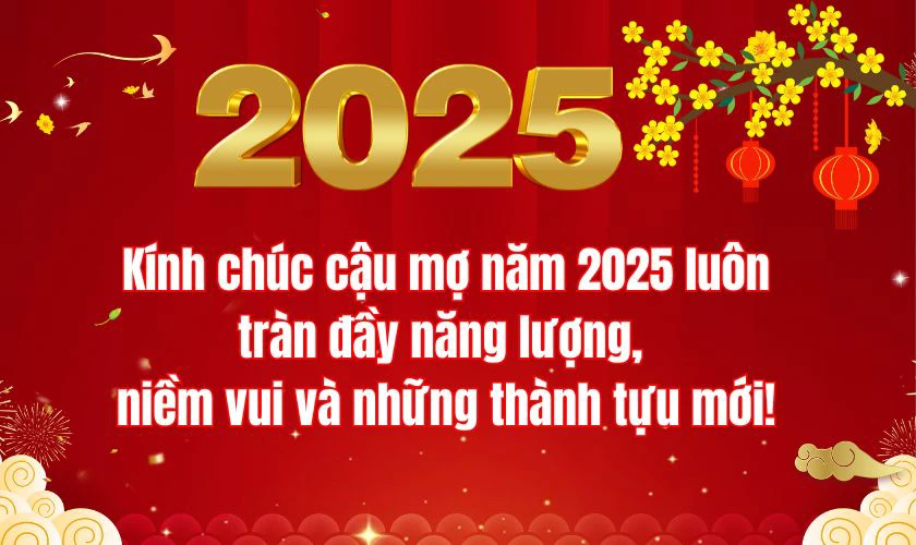 Những lời chúc Tết cậu mợ ý nghĩa