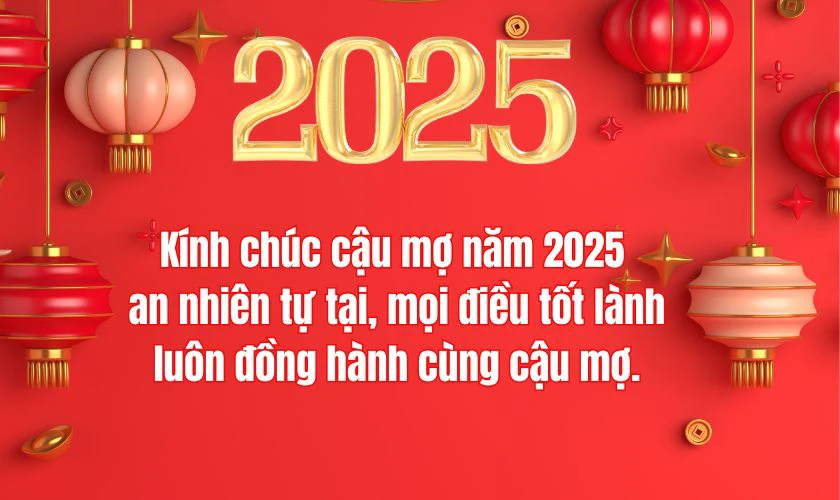 Lời chúc Tết cho cậu mợ thể hiện sự kính trọng, biết ơn