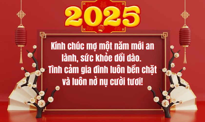 Câu chúc Tết dành riêng cho mợ