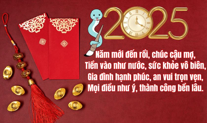 Thơ chúc Tết cậu mợ độc đáo