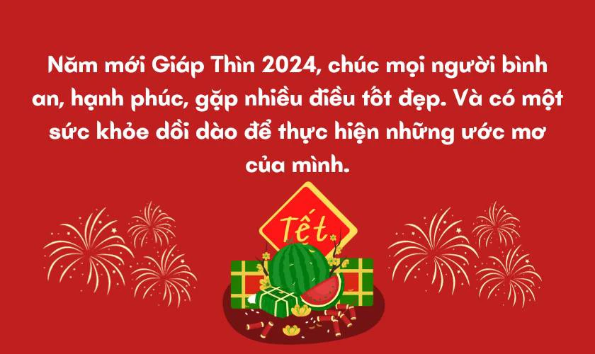 Mẫu câu chúc Tết Giáp Thìn 2024 dành cho đồng nghiệp