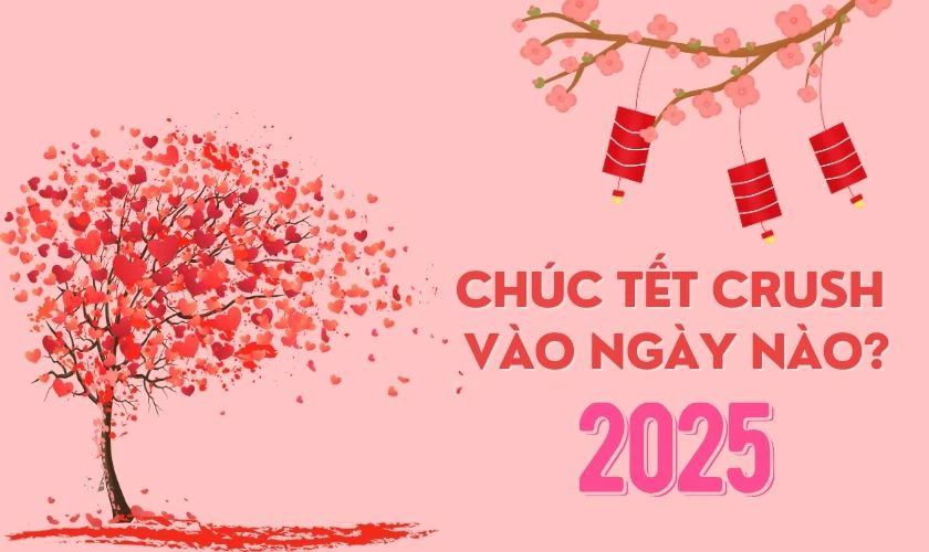 Chúc tết crush vào ngày nào 2025?