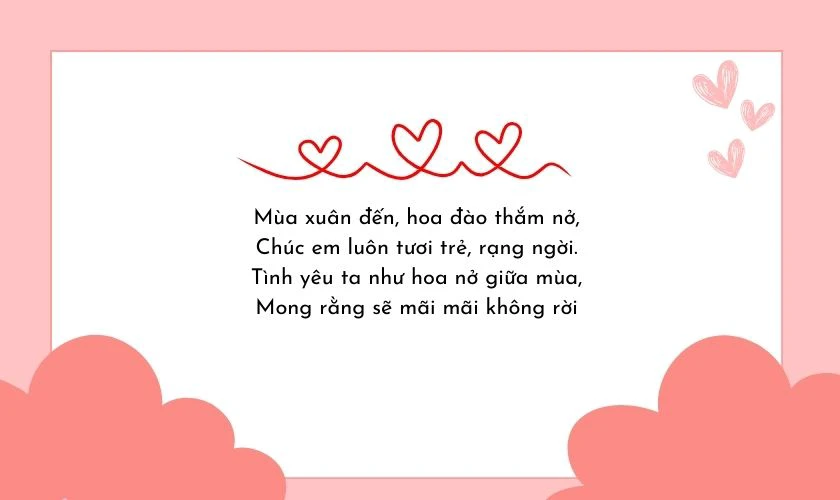 Thơ chúc tết crush đảm bảo ghi điểm