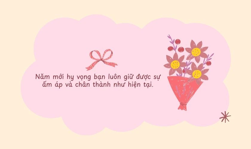 Câu mừng Xuân ngọt ngào, ấm áp