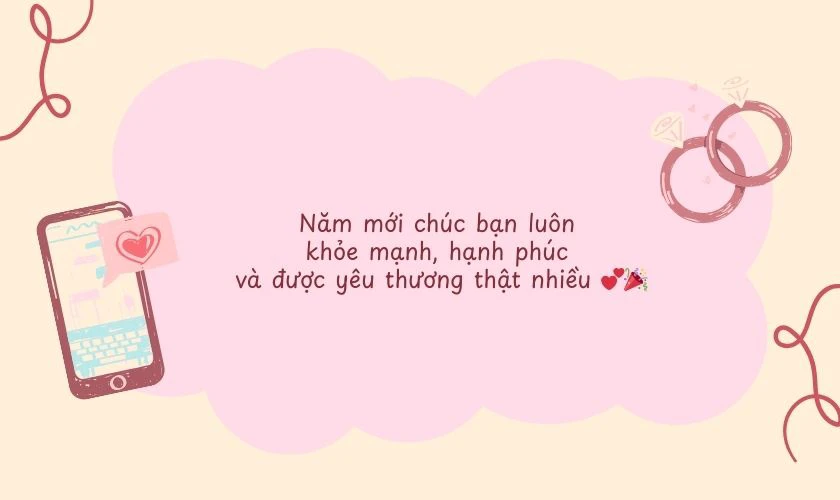 Tin nhắn mừng Xuân lãng mạn, tan chảy