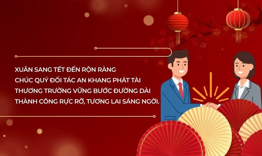 Thơ chúc tết đối tác độc đáo