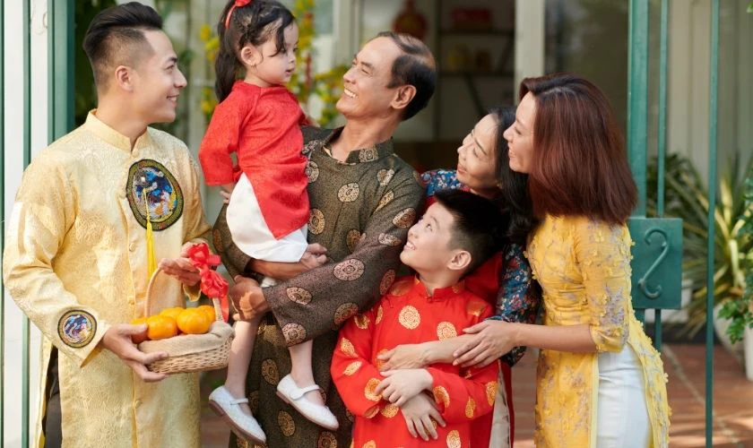 Lời chúc mùng 1 tết 2025 cho ông bà