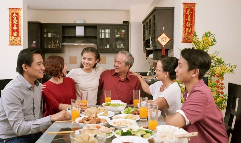 Lời chúc mùng 1 tết 2025 cho anh chị em