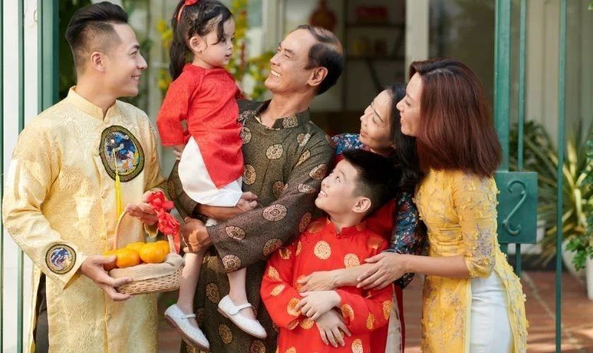 Lời chúc mùng 1 Tết 2026 cho ông bà