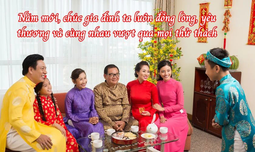 Câu chúc Tết người thân 2026 Bính Ngọ hay, ý nghĩa