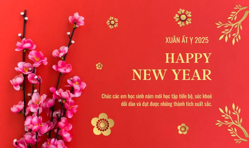 Lời chúc Tết cho phụ huynh và học sinh năm mới bình an