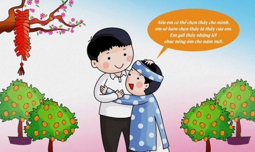 Lời chúc Tết Cô 2026 Bính Ngọ chân thành, ấm áp