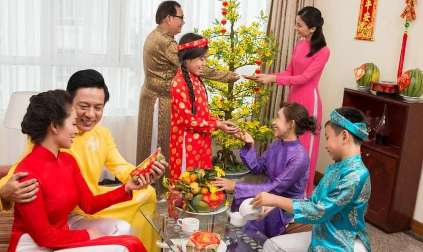 Chúc năm mới gia đình thông gia